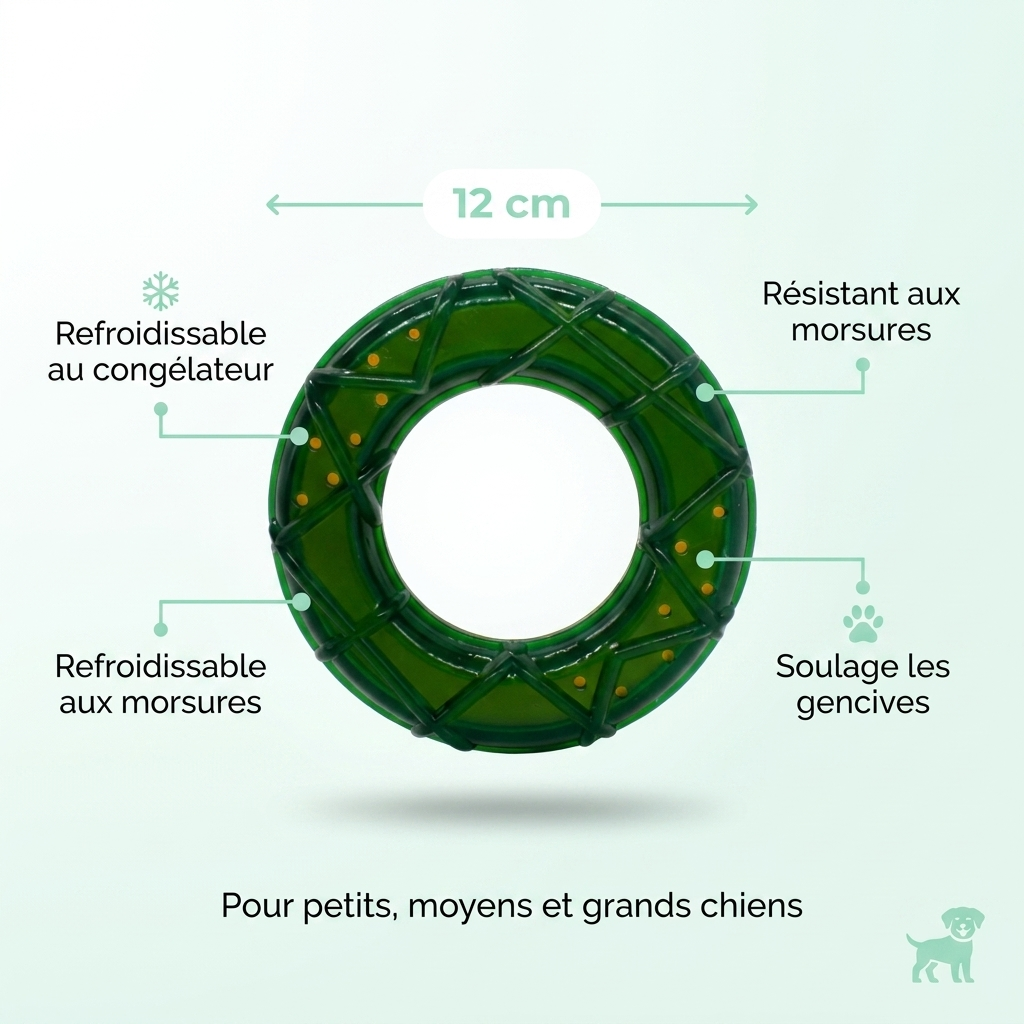 CoolChew — Jouet à mâcher rafraichissant pour chien