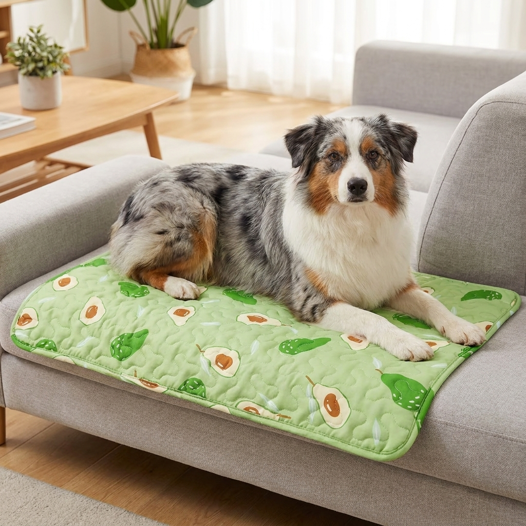 Tapis Rafraîchissant pour Animaux — Doux, Frais et Stylé